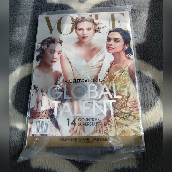 New in Package, Vogue "A Celebration of Global Talent " April 2019. - Picture 5 of 5